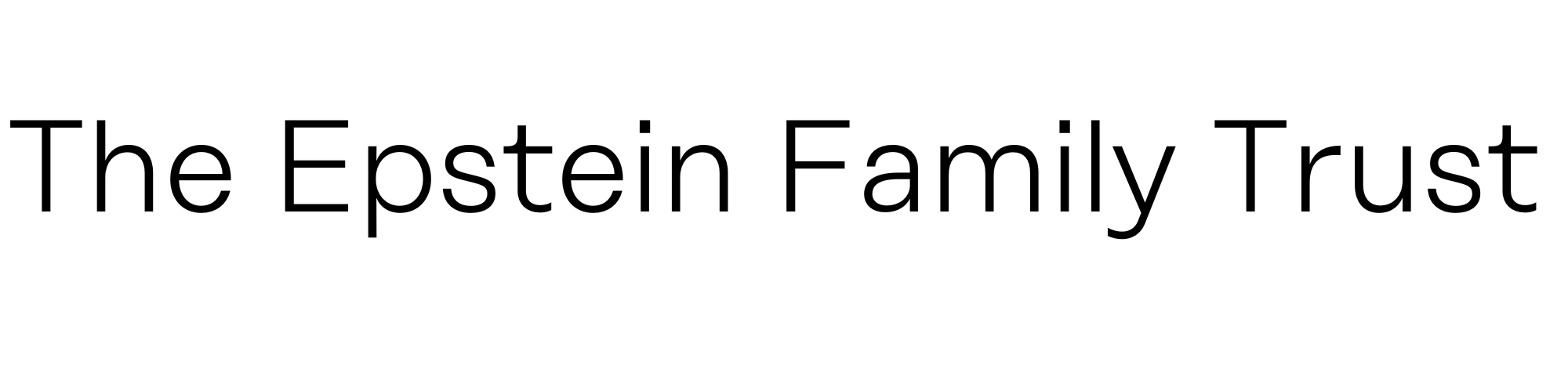 The Epstein Family Trust Logo